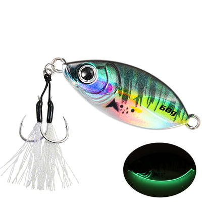 JIGGING PRO 3D Printed Micro Jig - 20g/40g/60g Ultra-Realistic Saltwater Casting Lure
