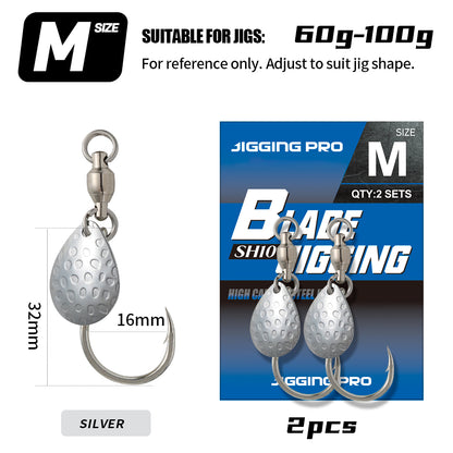 JIGGING PRO SH010 Blade Assist Hook for Saltwater Jigging
