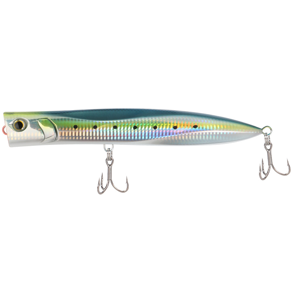 JIGGINGPRO 230mm 95g Duckdive Topwater Slim Popper Diving Pencil Lure