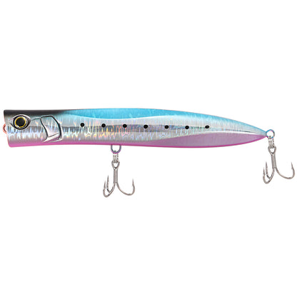 JIGGINGPRO 230mm 95g Duckdive Topwater Slim Popper Diving Pencil Lure