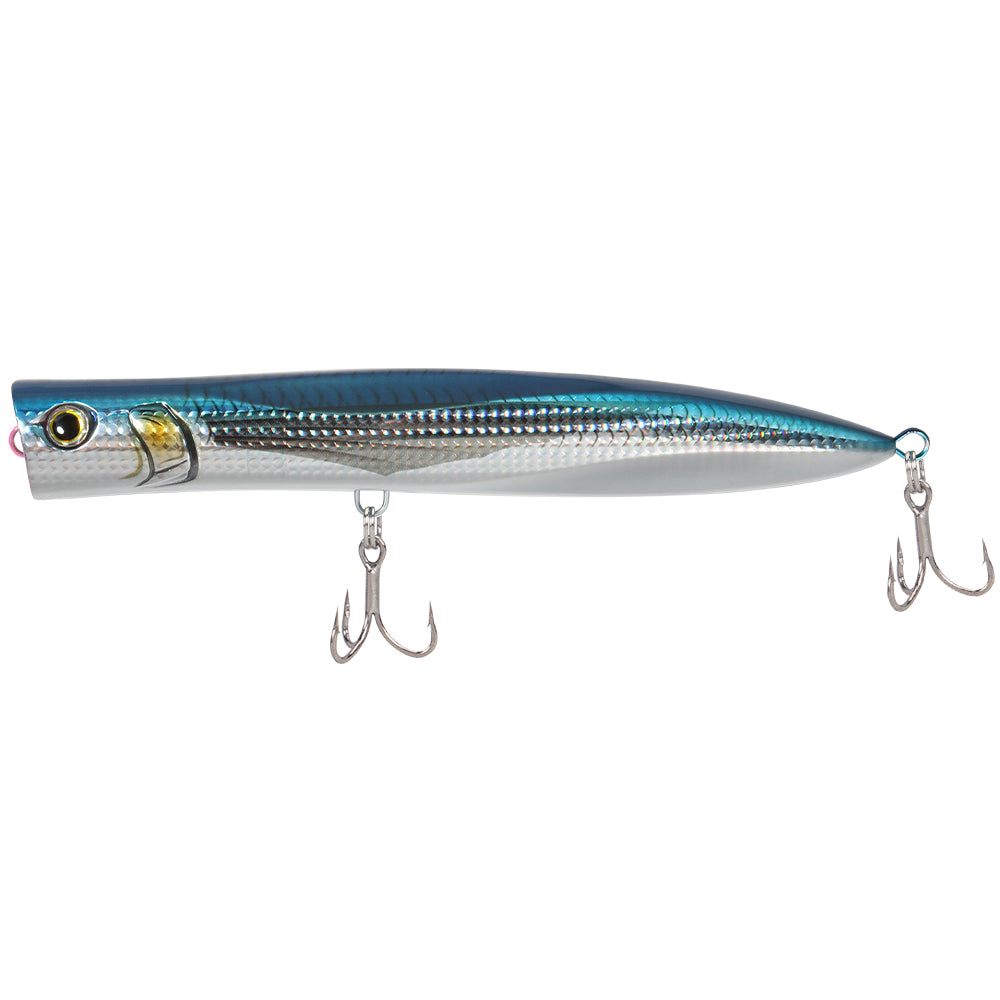 JIGGINGPRO 230mm 95g Duckdive Topwater Slim Popper Diving Pencil Lure