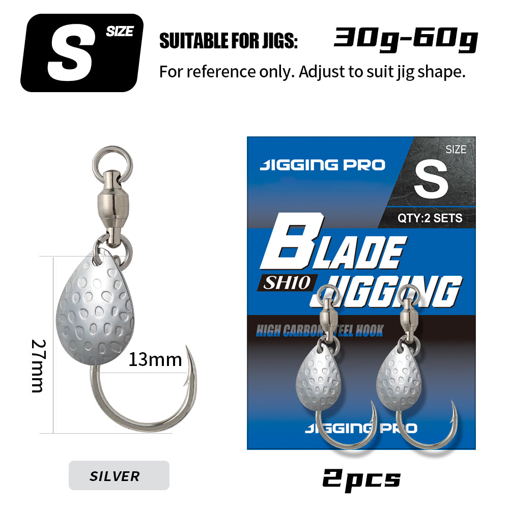 JIGGING PRO SH010 Blade Assist Hook for Saltwater Jigging