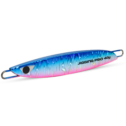 JIGGING PRO C1 Metal Jig Lure 40g 60g 80g | Center Balance Slow Pitch Saltwater Fishing Jig