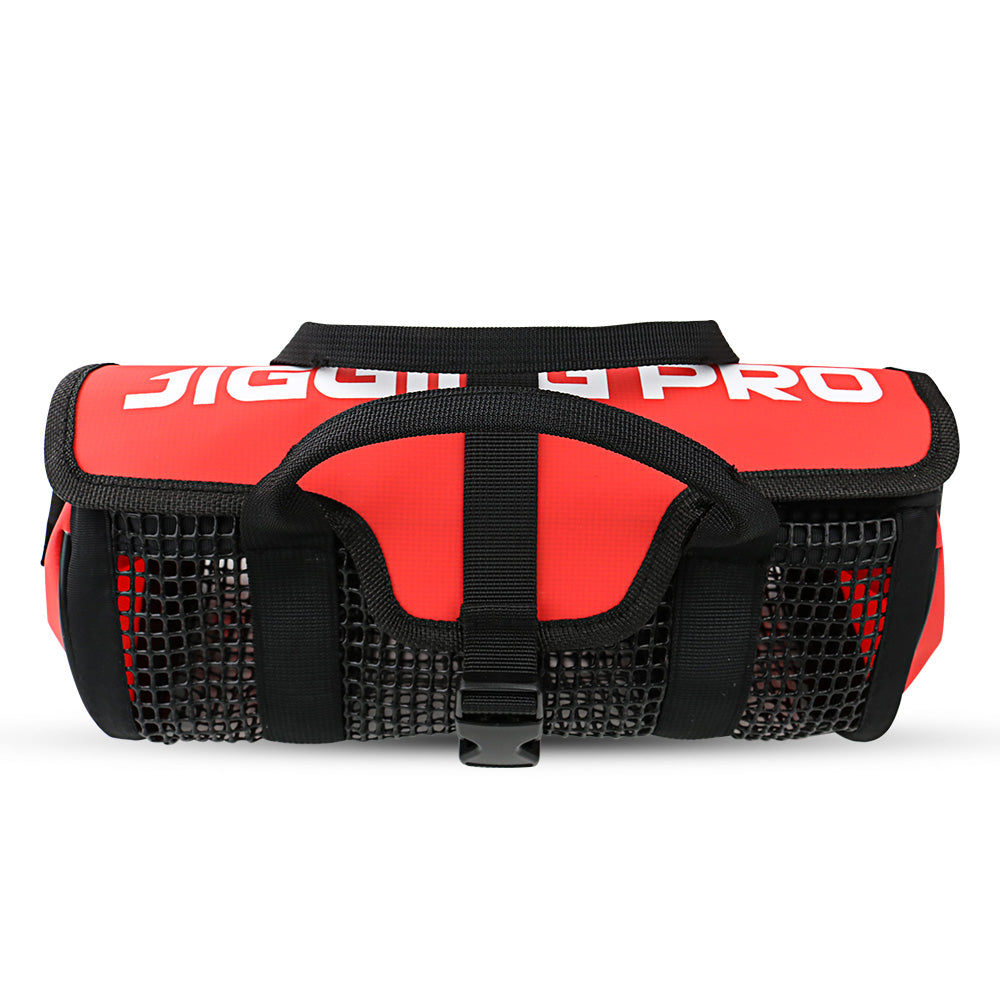 bass lure bag JIGGINGPRO Metal Jig Mesh Bag Saltwater Fishing Tackle Fishing Lure Ba