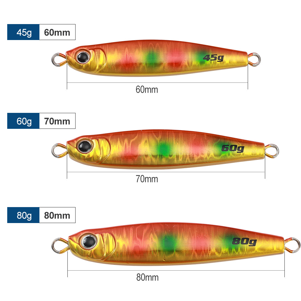 45g 60g 80g Casting Jig Saltwater Fishing Lure