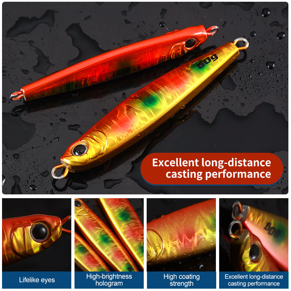 45g 60g 80g Casting Jig Saltwater Fishing Lure