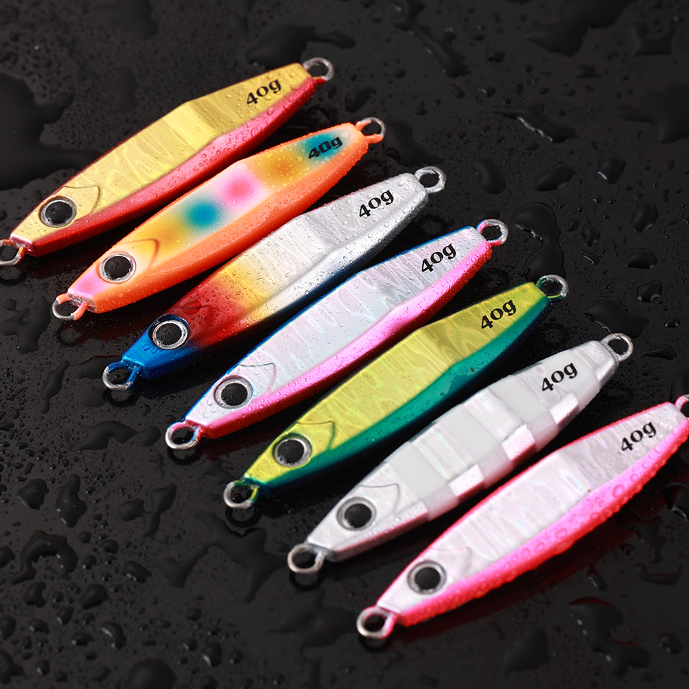 40g 60g 80g 100g Speed Slider Casting Jigs Fishing Lure