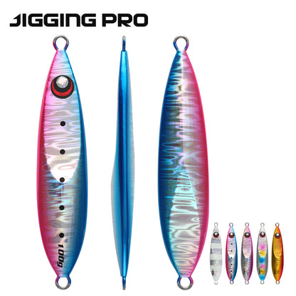 60g 80g 100g 130g 160g Slow Blatt R Metal Jig Lure Slow Jigging Lure