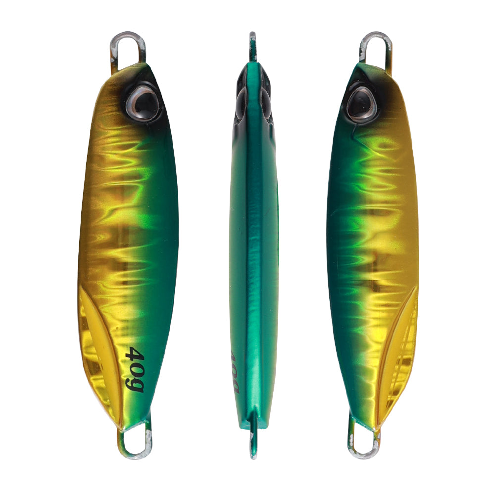 20g 30g 40g 60g 80g Drag Metal Cast Jig Fishing Lure For Freshwater Saltwater