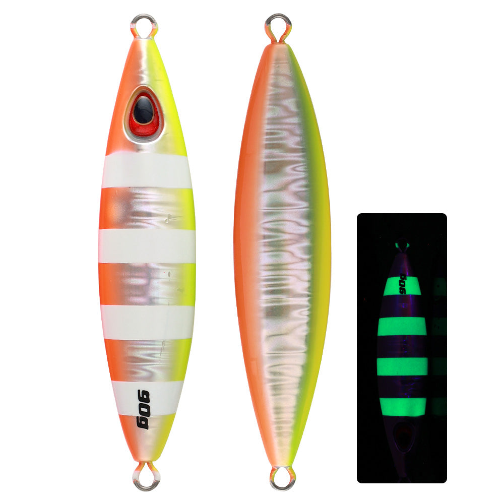 60g 90g Volante Jig UV Slow Jigging Lure Glow Lure