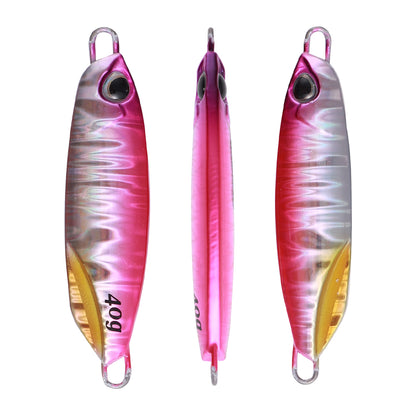 20g 30g 40g 60g 80g Drag Metal Cast Jig Fishing Lure For Freshwater Saltwater