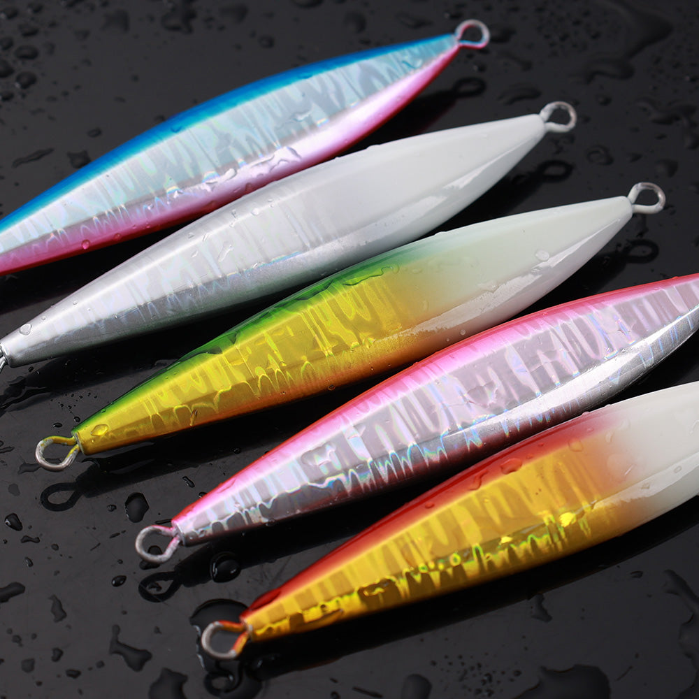 110g 150g FK Jigs Slow Pitch Jigging Lure Saltwater Fishing Lure